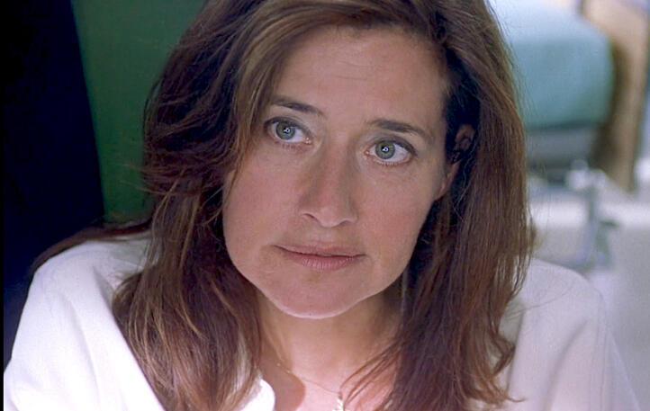 3 Close-up of Lorraine Bracco looking directly ahead, Tangled film.